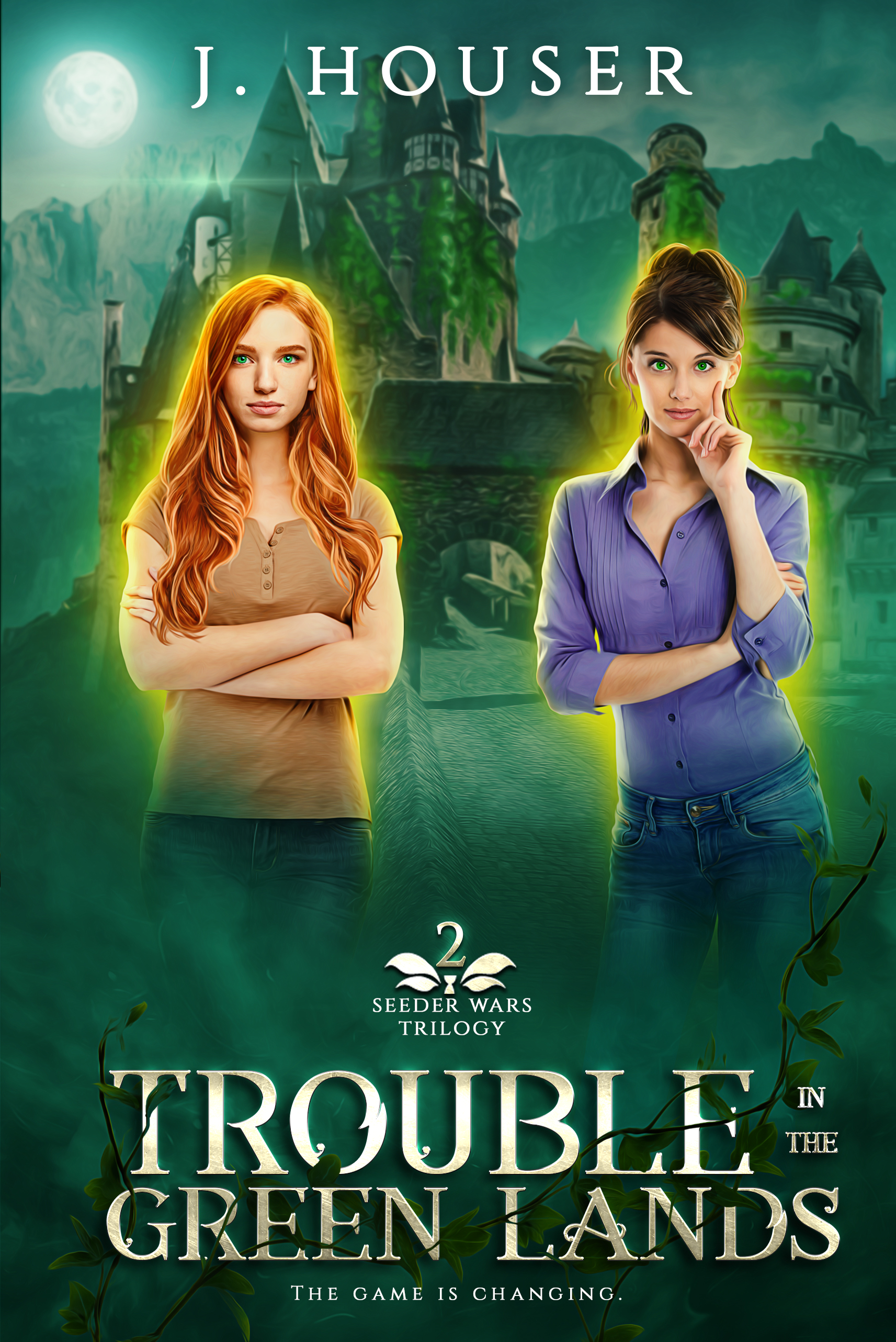 Trouble in the Green Lands by J. Houser