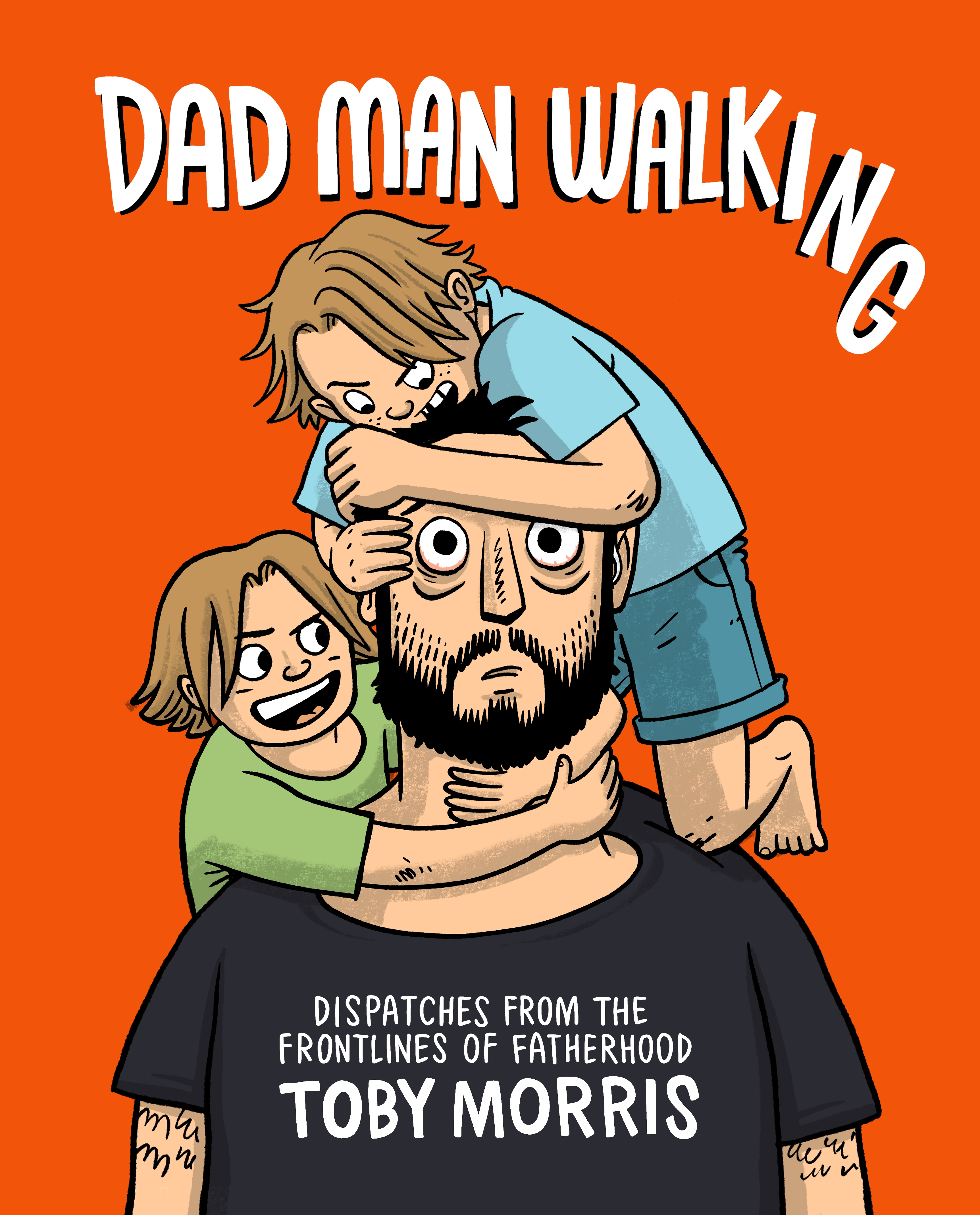 Dad Man Walking by Toby Morris