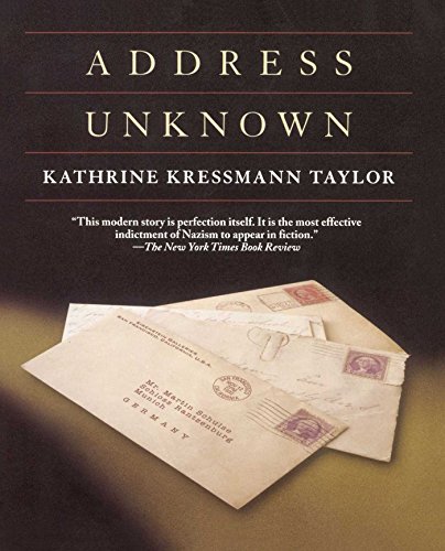 Address Unknown by Kathrine Kressmann Taylor