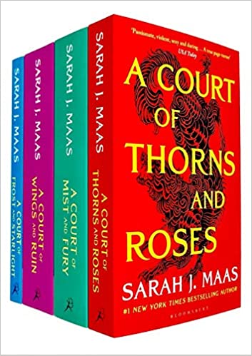 A Court of Thorns and Roses Series Sarah J. Maas 4 Books Collection Set by Sarah J. Maas
