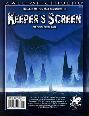 Call of Cthulhu Keeper's Screen by Christian Grussi, El Théo, Charlie Krank
