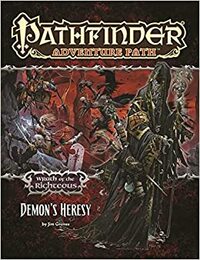 Pathfinder Adventure Path #75: Demon's Heresy by Amanda Hamon Kunz, Robert Lazzaretti, Jim Groves, Sean K. Reynolds, James Jacobs, Robin D. Laws
