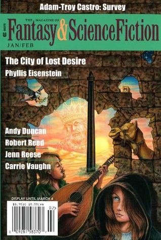 The Magazine of Fantasy & Science Fiction, January/February 2019 (F&SF, #741) by Paul Di Filippo, Leah Cypess, Michelle West, Jerry Oltion, Erin Cashier, Carrie Vaughn, Robert Reed, Andy Duncan, Charles de Lint, Marie Vibbert, Sean McMullen, Pip Coen, Phyllis Eisenstein, Adam-Troy Castro, E. G. Neill, C.C. Finlay, Jenn Reese