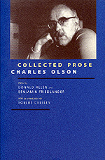 Collected Prose by Donald M. Allen, Benjamin Friedlander, Charles Olson