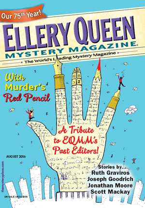 Ellery Queen Mystery Magazine, August 2016 (#899) by V.S. Kemanis, Janet Hutchings