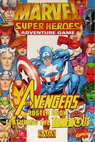 Marvel Super Heroes Adventure Game: The Avengers Roster Book by Jeff Quick